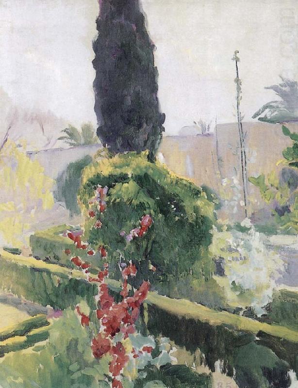 Sevilla Palace Garden Tour, Joaquin Sorolla